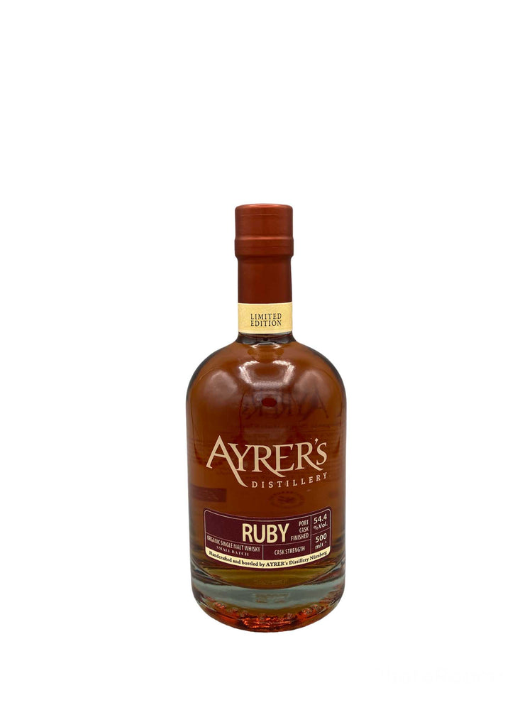 Ayrer's, Ruby-Port Cask Single Malt Whisky Dingle Distillery Red Barrel
